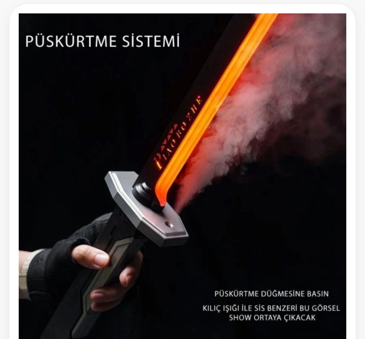 Kıvılcım Çıkaran Oyuncak Kılıç